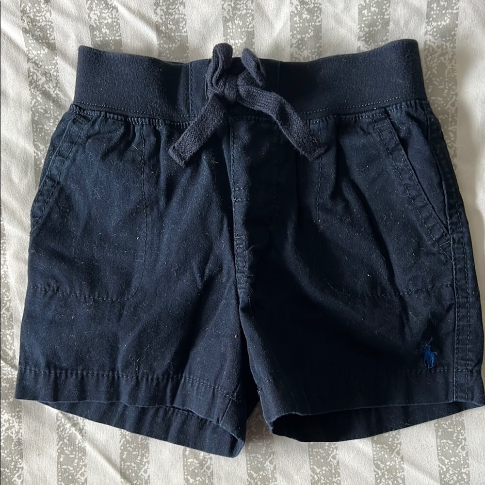 Ralph Lauren Blue Casual Shorts Elastic Waist